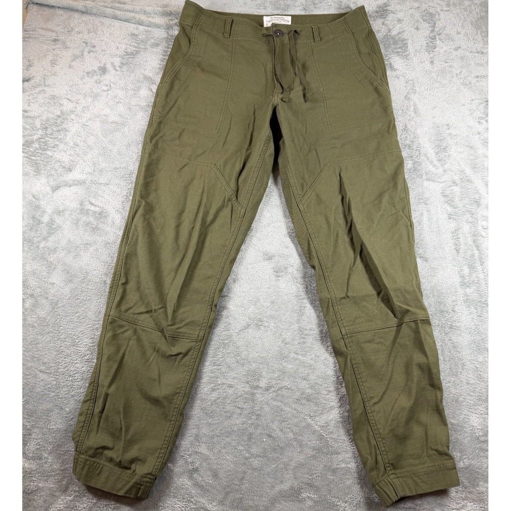 REI Co-op Olive Green Hiking Pants 34x31 Outdoor Workwear Utility Stretch